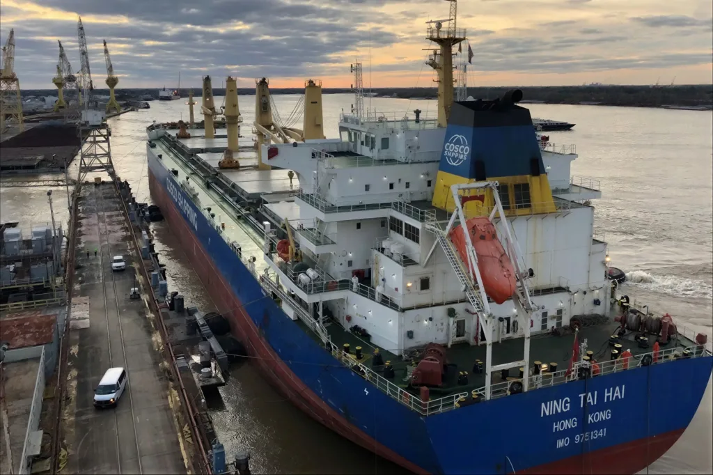 The Ning Tai Hai cargo ship