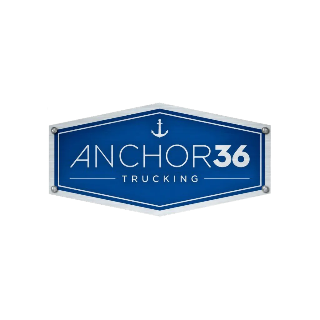 Anchor 36 Trucking company logo