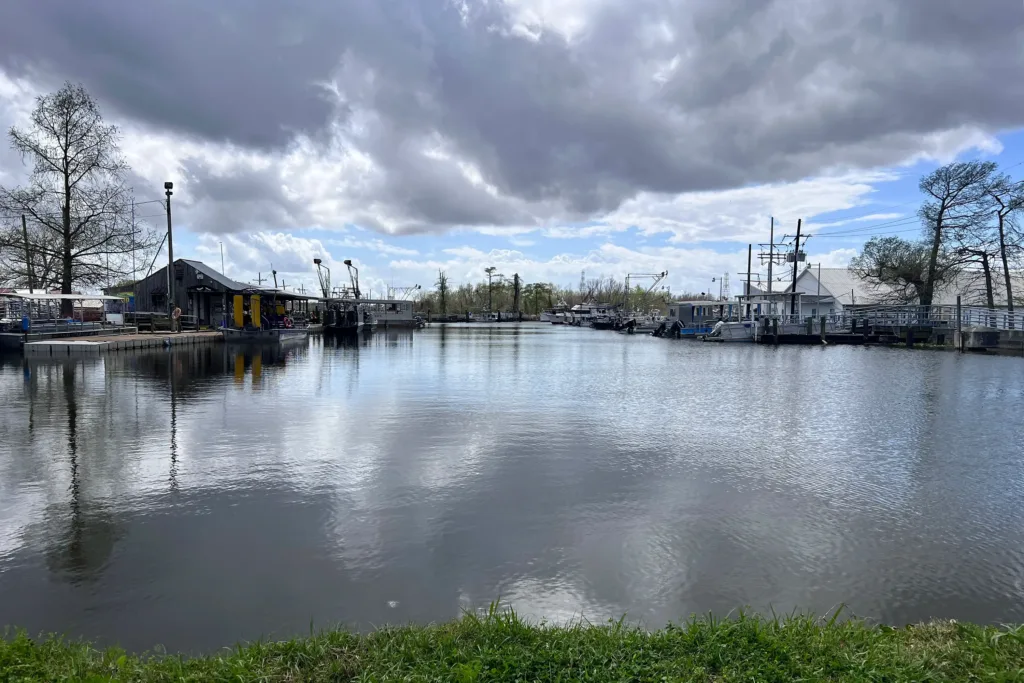 Boats docked in Westwego