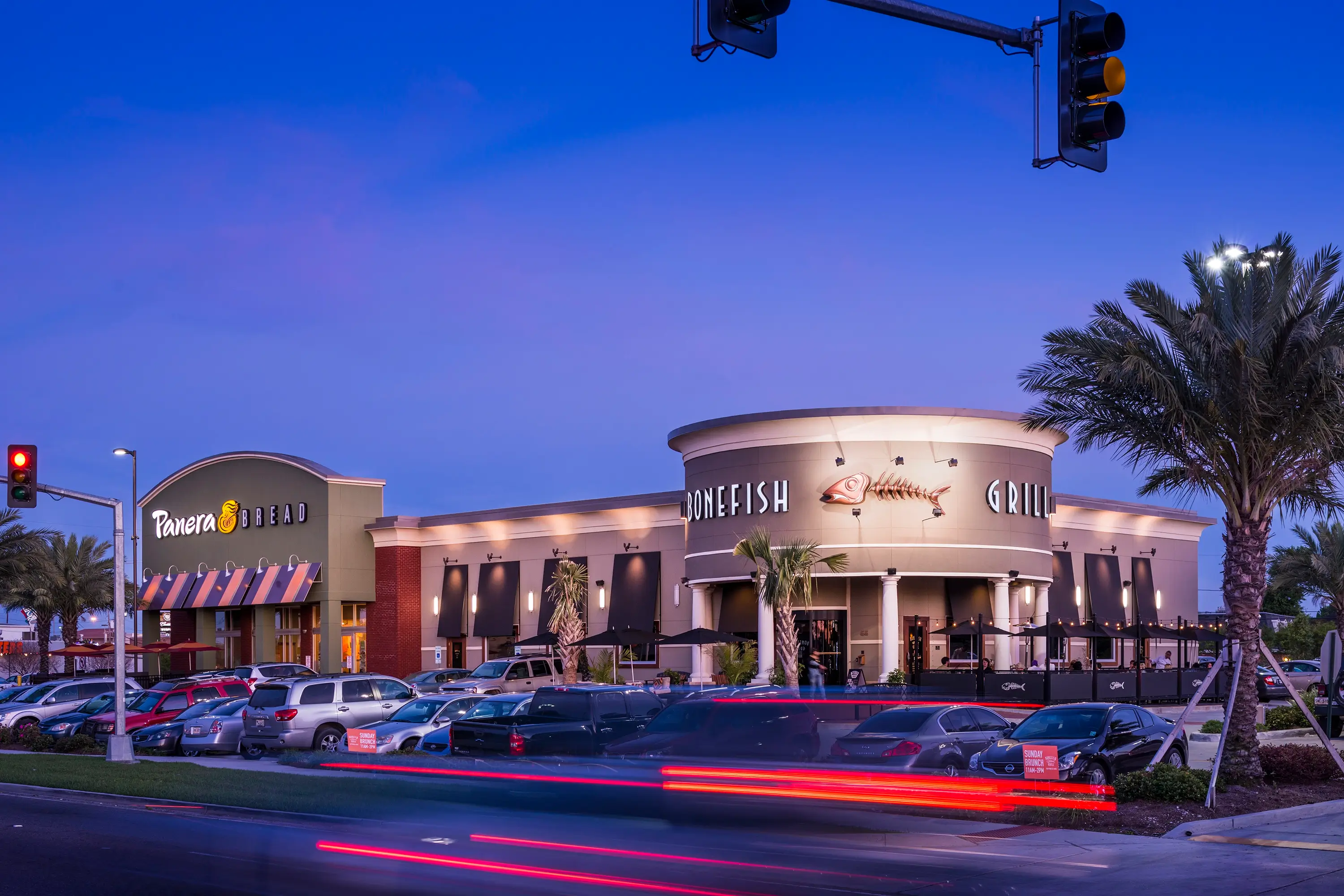 Panera Bread and Bonefish at Veterans Retail Corridor