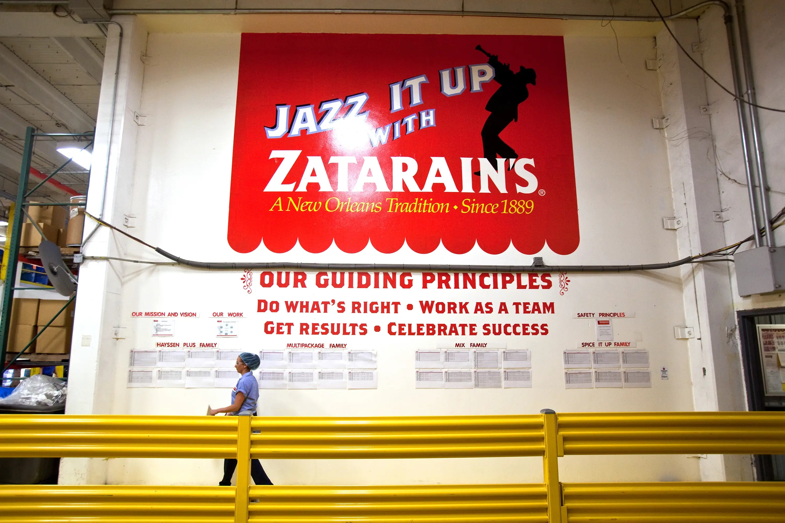 The Zatairans factory floor