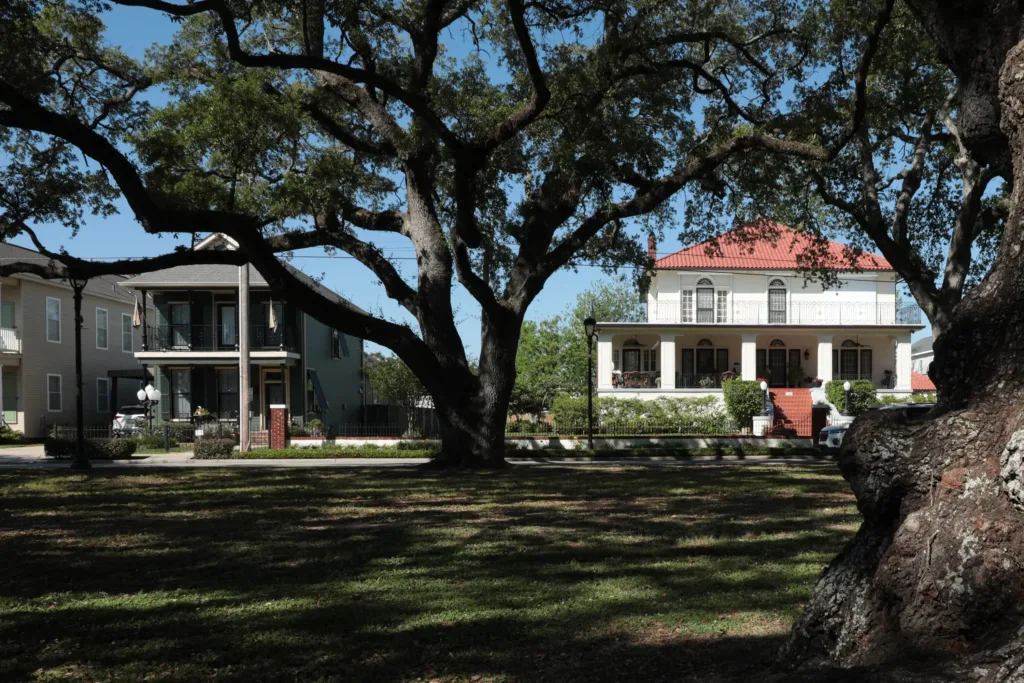 The Gretna House seen from the lawn