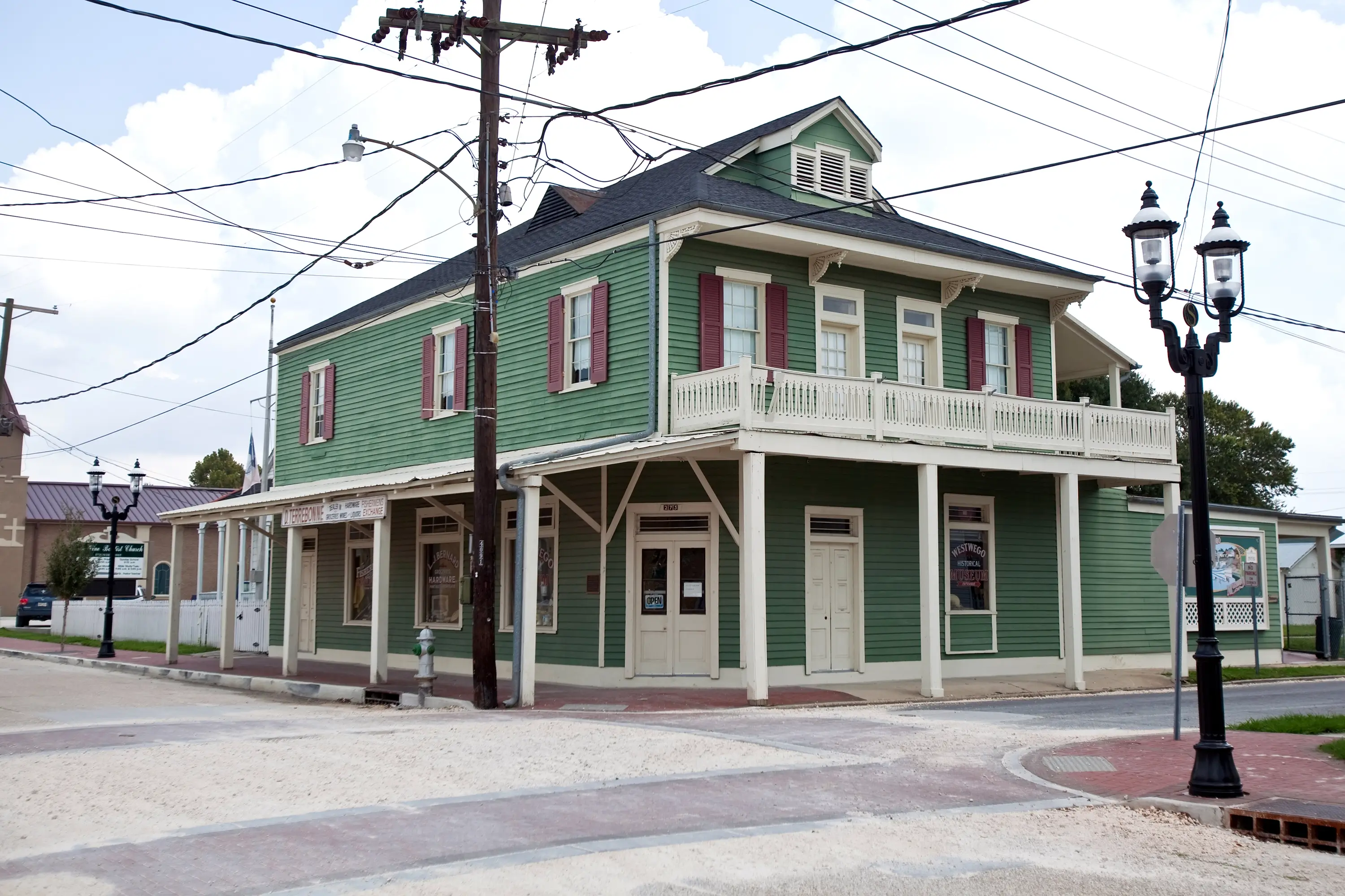 The outside of the Westwego Historical Museum